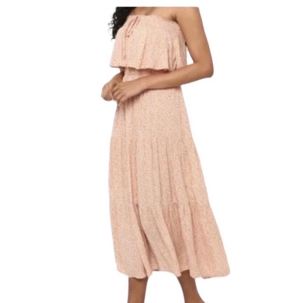 🧡American Eagle Outfitters Orange Off-Shoulder Sundress☀️🍊🫶 - Picture 6 of 6